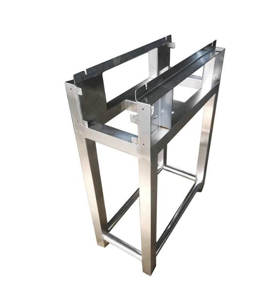 Custom stainless steel welded support frame